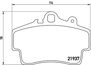 Jarrupalasarja, levyjarru, Etuakseli, PORSCHE BOXSTER, CAYMAN, 98635139311, 98635193911, 98635193913, 98635193915, 98735193902, 98735193