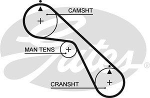 Hammashihna, ISUZU TROOPER III, TROOPER Terrängbil öppen III, OPEL MONTEREY B, 5636376, 897143724, 8-97143-724-0, 97143724