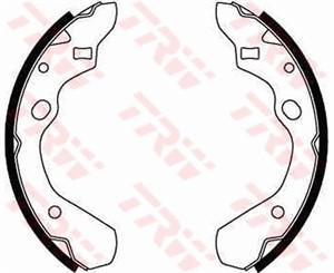 Jarrukenkäsarja, Taka-akseli, MAZDA 323 C IV, 323 F IV, 323 S IV, B4Y52638Z, B4Y52638ZA, B4Y52638ZB, BSY6-26-38X, BSY62638Z, BSY6-26-38Z