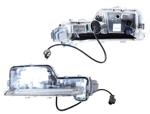 Huomiovalot, Eteen, vasen, VOLVO S60 II, V60 I, V60 Skåp / kombi I, 31353289, 31420395