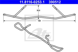 Jousi, jarrusatula, Etuakseli, MERCEDES-BENZ, 000 421 60 91, 000 421 88 91, A 000 421 60 91, A 000 421 88 91