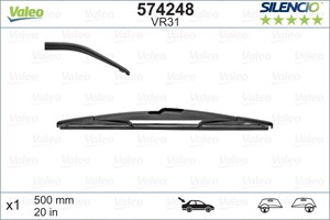 Pyyhkijänsulka, Takana, CITROËN C5 I, DACIA SANDERO, LADA PRIORA Halvkombi, NISSAN PRIMERA Hatchback, RENAULT LAGUNA II, 28790AU210, 287