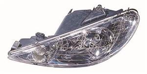 Ajovalo, Vasen, PEUGEOT 206 CC, 206 Halvkombi, 206 SW, 6204S9
