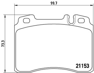 Jarrupalasarja, levyjarru, Etuakseli, MERCEDES-BENZ, 0014209420, 0014209820, 0024201520, 002420152005, 0054200220, A0014209420, A0014209
