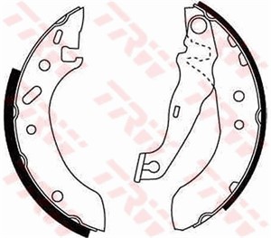 Jarrukenkäsarja, Taka-akseli, FORD,MAZDA, 1005960, 1005970, 1059500, 1101838, 1104128, 1104130, 1316961, 1473068, 1E002638Z, 1E012638Z,