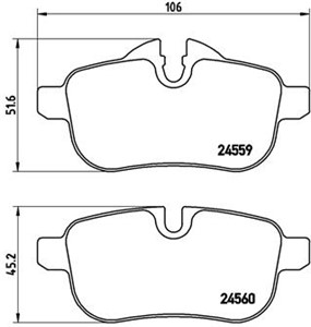 Jarrupalasarja, levyjarru, Taka-akseli, BMW Z4 Roadster [E89], 34216788275