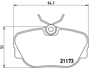 Jarrupalasarja, levyjarru, BMW 3 [E30], 3 Cabriolet [E30], 3 Touring [E30], Z1 Roadster, 34111154377, 34111154442, 34111154443, 34111155