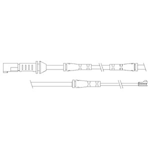 Varoitinsarja, jarrupalat, Etuakseli, BMW, 3435 6792 289