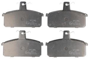 Jarrupalasarja, levyjarru, Etuakseli, LANCIA A 112, DELTA I, PRISMA, SEAT TERRA, TERRA Skåp / kombi, 3980051, 42540204, 58888150, 588928