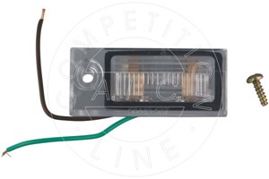 Rekisterivalo, Taakse, vasen, AUDI A4 B5, A4 B5 Avant, A6 C5, A6 C5 Avant, 4B5 943 021