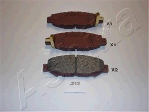 Jarrupalasarja, levyjarru, Taka-akseli, LEXUS LS, 0446626010, 0446626020, 0446630030, 0446630050, 0446640040, 0446650020, 0446650030, 04