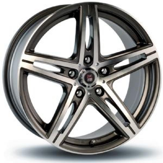 24H Du Mans Arnage Gun Metal Polished 7,5/17 4/100 ET35 B73.1