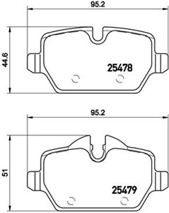 Jarrupalasarja, levyjarru, MINI MINI COUNTRYMAN, MINI PACEMAN, 34219804739, 34219808172, 34219808706