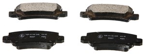 Jarrupalasarja, levyjarru, Taka-akseli, TOYOTA COROLLA, COROLLA Kombi, COROLLA Sedan, 0446602020, 0446602040, 0446602070, 0446602160, 04
