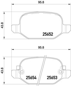 Jarrupalasarja, levyjarru, FIAT 500L, 0000077366456, 77366456, 77366457, 77366993, 77366994, 77367515, 77367516