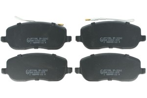 Jarrupalasarja, levyjarru, Etuakseli, CITROËN,FIAT,LANCIA,PEUGEOT, 4252.20, 4252.31, 9 949 552, 9404 252 548