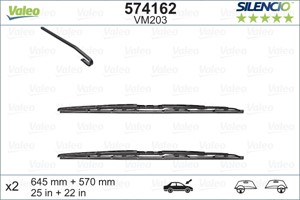 Pyyhkijänsulka, Edessä, BMW 5 [E39], 5 Touring [E39], 61 61 9 070 579, 61619070579
