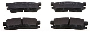 Jarrupalasarja, levyjarru, Etuakseli, HONDA CIVIC Shuttle I, 45022-693-N50, 45022693N52, 45022-SB6-600, 45022SB6N52
