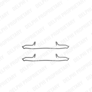 Tarvikesarja, jarrupala, Etuakseli, Taka-akseli, VOLVO,CITROËN,FIAT,LANCIA,PEUGEOT