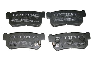 Jarrupalasarja, levyjarru, Taka-akseli, DAEWOO,SSANGYONG, 4841305100, 4841305101, 4841305102, 4841308050, 4841308051, 48413090A0, 484130