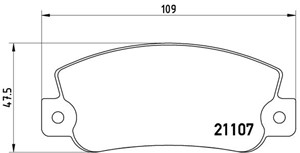 Jarrupalasarja, levyjarru, FIAT CROMA, LANCIA DEDRA, DELTA I, THEMA, THEMA SW, 5888939, 71770987, 792383, 792703, 792704, 793219, 793272