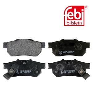 Jarrupalasarja, levyjarru, Taka-akseli, HONDA CIVIC Hatchback V, CIVIC Sedan V, CRX III, 06022-SP8-000, 06430-SAA-E50, 06430-SAA-J50, 43