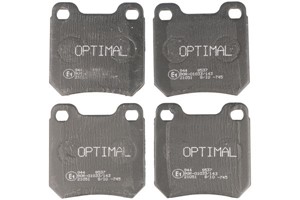 Jarrupalasarja, levyjarru, Taka-akseli, OPEL OMEGA A, SENATOR B, 1605688, 1605799, 1605878, 90273261, 90279383, 90421528
