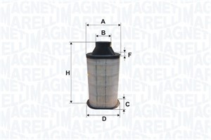 Ilmansuodatin, INFINITI,MERCEDES-BENZ, 16546HG00B, 2740940004, A2740940004