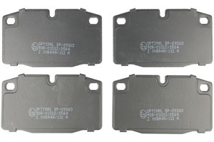 Jarrupalasarja, levyjarru, Etuakseli, OPEL,ROVER,VAUXHALL, 1605463, 1605482, 1605485, 1605496, 1605504, 1605531, 1605536, 1605544, 16055