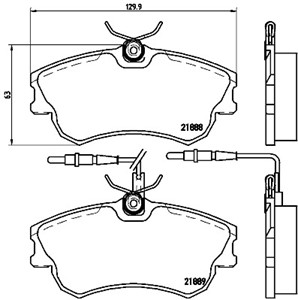 Jarrupalasarja, levyjarru, RENAULT ESPACE III, 6025315867, 6025370398, 6025407835