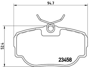 Jarrupalasarja, levyjarru, LAND ROVER DISCOVERY II, RANGE ROVER II, SFP100470, SFP100490, SFP500130, STC1879, STC3684