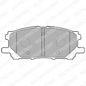 Jarrupalasarja, levyjarru, Etuakseli, LEXUS RX, TOYOTA HIGHLANDER / KLUGER, 044650W070, 04465-0W070, 0446548080, 04465-48080, 0446548100