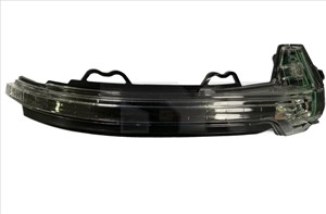 Vilkkuvalo, Ulkopeili, Oikea, AUDI A4 B9, A4 B9 Avant, A5 Cabriolet, A5 Sportback, 8W0949102