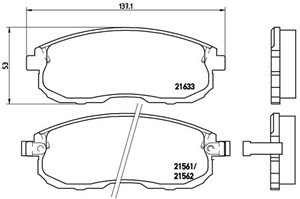 Jarrupalasarja, levyjarru, Etuakseli, INFINITI,NISSAN, 410600V090, 4106015E90, 410601E590, 410602Y090, 4106040U90, 4106040U92, 4106040U9