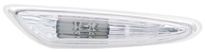 Vilkkuvalo, Asennus sivulle, Vasen, BMW 3 [E46], 3 Touring [E46], X3 [E83], 3403613, 3418447, 63133403613, 63133418447, 63136911371, 631