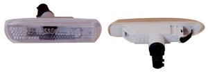 Vilkkuvalo, Asennus sivulle, Vasen, BMW 3 [E46], 3 Cabriolet [E46], 3 Coupé [E46], 3 Touring [E46], 63 13 2 228 591, 63 31 2 228 591