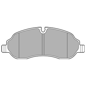 Jarrupalasarja, levyjarru, Etuakseli, FORD TRANSIT V363 Buss, TRANSIT V363 Flak/chassi, TRANSIT V363 Skåp, 1824121, 1829400, 1840479, 20