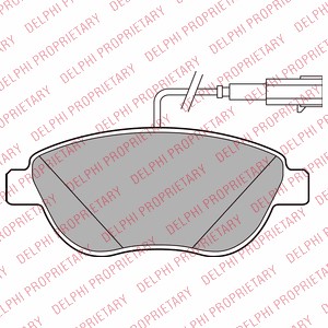 Jarrupalasarja, levyjarru, Etuakseli, ABARTH,FIAT,OPEL,VAUXHALL, 1605268, 5741585, 5743721, 71770094, 71770106, 71770116, 77365468, 7736