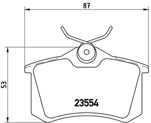 Jarrupalasarja, levyjarru, Taka-akseli, SEAT,CITROËN,VW,FIAT,SKODA,FORD,DS,LANCIA,AUDI,PEUGEOT, 1001096, 10030811, 1027640, 1027650, 102