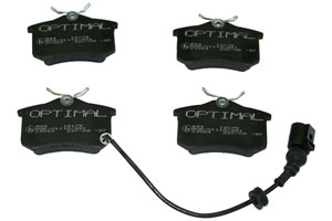 Jarrupalasarja, levyjarru, Taka-akseli, SEAT CORDOBA, IBIZA III, VW LUPO I, POLO, POLO Sedan IV, POLO Van Skåp / kombi, 6Q0698451, 6Q069