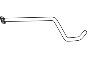 Pakoputki, Keskellä, OPEL ASTRA J, ASTRA J GTC, ASTRA J Sedan, ASTRA J Sports Tourer, VAUXHALL ASTRA Mk VI, 852531
