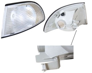 Vilkkuvalo, Oikea, AUDI A4 B5, A4 B5 Avant, 8D0 953 050A