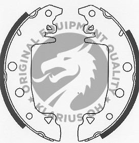 Jarrukenkäsarja, Taka-akseli, DACIA,PEUGEOT,RENAULT,TALBOT