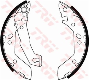 Jarrukenkäsarja, HYUNDAI ACCENT II, ACCENT Sedan, ACCENT Sedan II, 58305-25A00, 58305-25A10, 58305-25F10