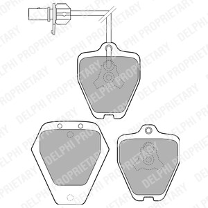 Jarrupalasarja, levyjarru, Etuakseli, AUDI A6 C5, A6 C5 Avant, 4B0 698 151C, 4B0698151AE