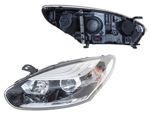 Ajovalo, Vasen, RENAULT MEGANE CC, MEGANE Coupé III, MEGANE Grandtour III, MEGANE Halvkombi III, MEGANE Hatchback Van III, 26 06 058 17R