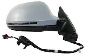 Taustapeili, Oikea, AUDI A3 Sportback, 4F0857536AE, 8P1858532EB, 8P1858532EB01C, 8T0857528D, 8T0857528DGRU