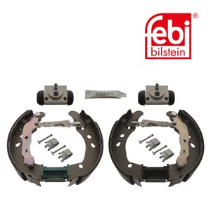 Jarrukenkäsarja, Taka-akseli, RENAULT CLIO III, CLIO Skåp/halvkombi III, MODUS / GRAND MODUS, 77 01 208 358, 82 01 046 953 SK, 82 01 046