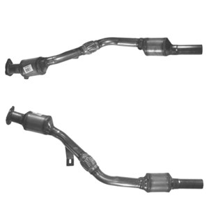 Katalysaattori, Oikea, AUDI A4 B6, A4 B6 Cabriolet, 8E0254550GX, 8E0254554MX