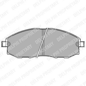 Jarrupalasarja, levyjarru, Etuakseli, HYUNDAI H-1 / STAREX Buss, H-1 Flak/chassi, H-1 Skåp, H100 Flak/chassi, 58101-4AA00, 58101-4AA10,